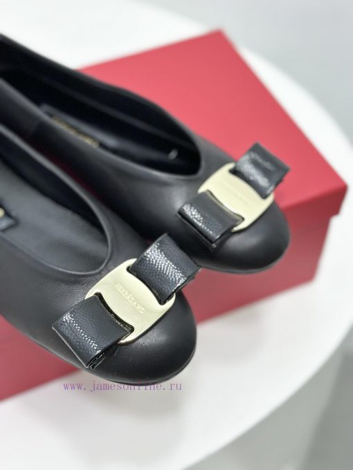 24ss FERRAGAMO new retro style flat witch shoes grandma shoesFerragamo's new witch shoes arekfigf9e5 - Image 7