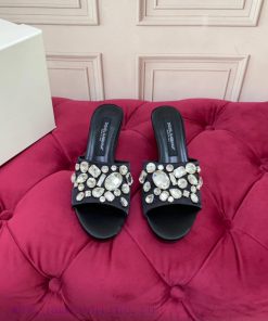 DOLCE&GABBANA 2024 New Diamond Shoes Precision Customized Launch Imported Painted Leather Suxvp7mqli