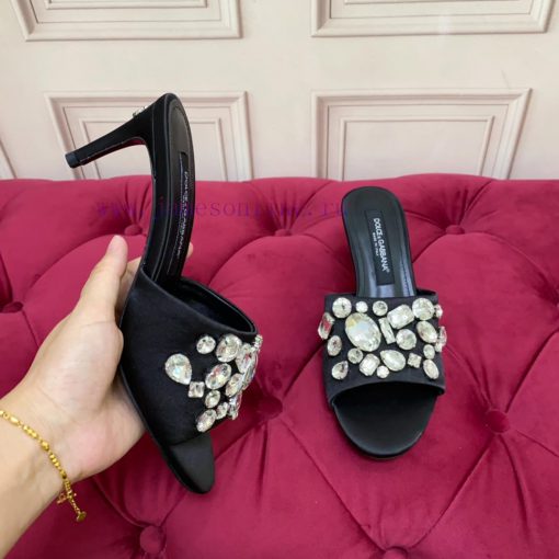 DOLCE&GABBANA 2024 New Diamond Shoes Precision Customized Launch Imported Painted Leather Suxvp7mqli - Image 4