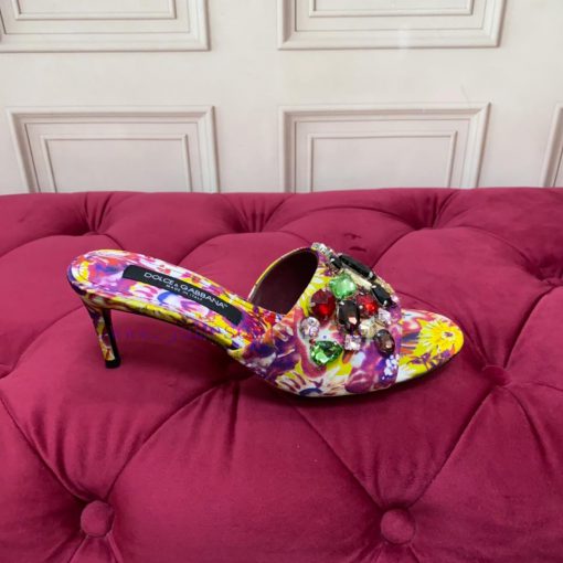 DOLCE&GABBANA 2024 New Diamond Shoes Precision Customized Launch Imported Painted Leather Su64lnydr4 - Image 3