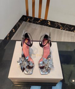 Out, Balmain 2024 Spring/Summer Fashion Show Center Control High Heel SandalsBrand Balmain 𝘽5clcjen6