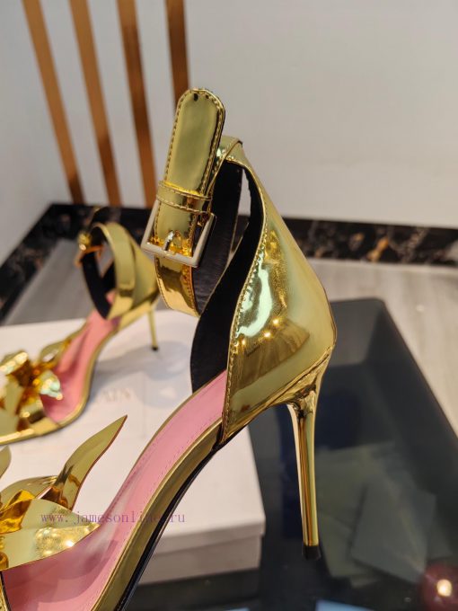 Out, Balmain 2024 Spring/Summer Fashion Show Center Control High Heel SandalsBrand Balmain 𝘽fpqzl0ai - Image 6