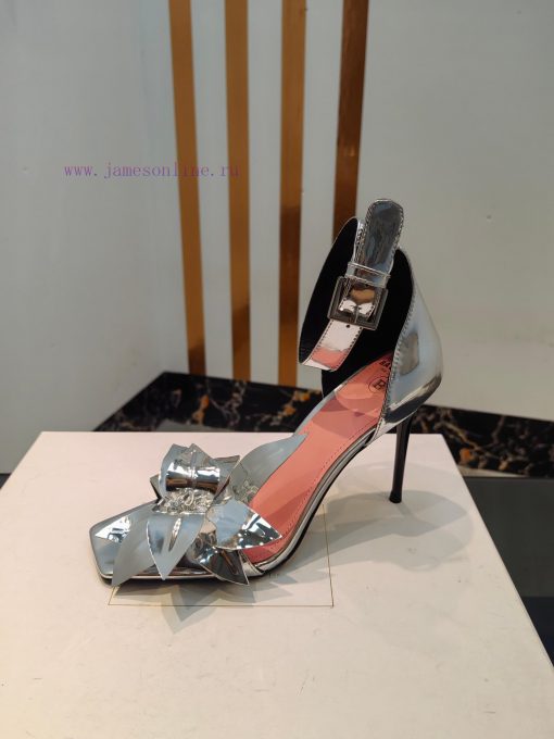 Out, Balmain 2024 Spring/Summer Fashion Show Center Control High Heel SandalsBrand Balmain 𝘽5clcjen6 - Image 10