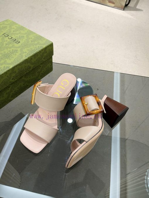 P, genuine leather outsoleGucclGucci's new bamboo buckle sandals The design is perfectly cra0cvqs5ko - Image 3