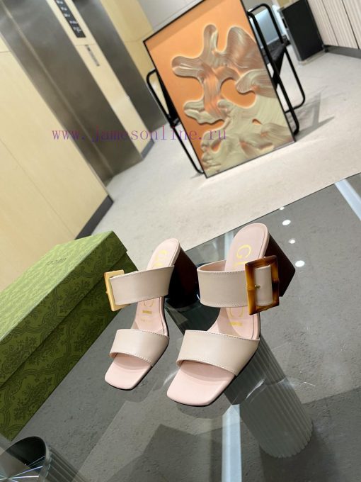 P, genuine leather outsoleGucclGucci's new bamboo buckle sandals The design is perfectly cra0cvqs5ko - Image 6