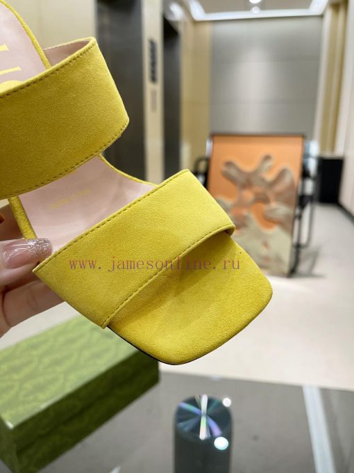 P, genuine leather outsoleGucclGucci's new bamboo buckle sandals The design is perfectly cra1gb4a9rf - Image 9
