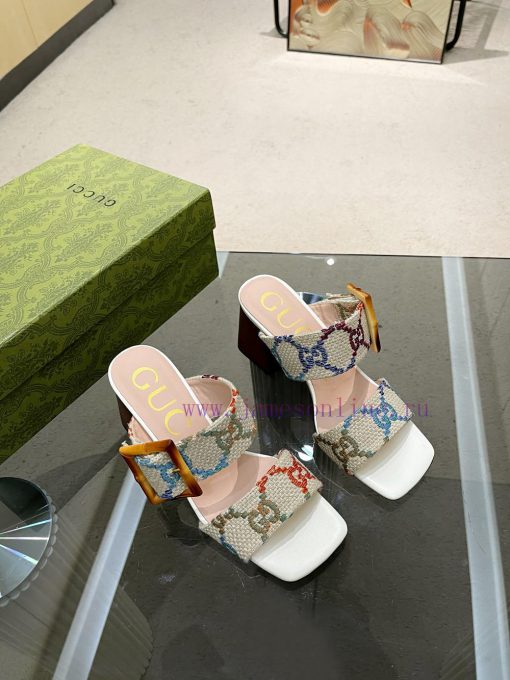 P, genuine leather outsoleGucclGucci's new bamboo buckle sandals The design is perfectly cravx0klo5y - Image 7