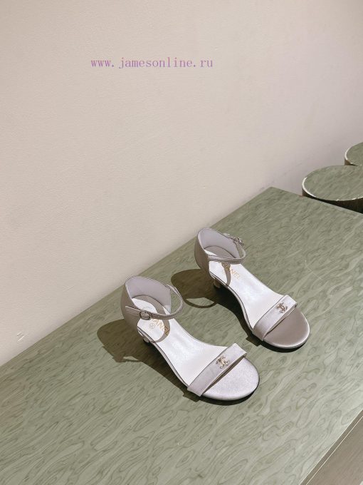| ²⁰²4 𝐬𝐬  🤍🤎𝐂𝐡 * 𝐧𝐞𝐥 Chanel Hot selling Genuine Silk One Belt SandalsThe upper of the shsq4509s5 - Image 8