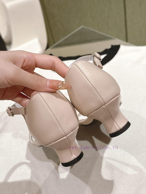 | ²⁰²4 𝐬𝐬  🤍🤎𝐂𝐡 * 𝐧𝐞𝐥 Chanel Hot selling Genuine Silk One Belt SandalsThe upper of the shl0nyy76t - Image 6