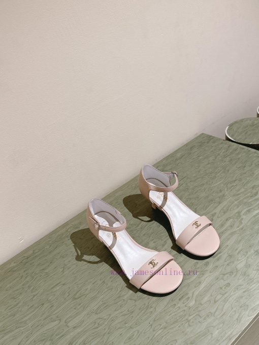 | ²⁰²4 𝐬𝐬  🤍🤎𝐂𝐡 * 𝐧𝐞𝐥 Chanel Hot selling Genuine Silk One Belt SandalsThe upper of the shl0nyy76t - Image 8