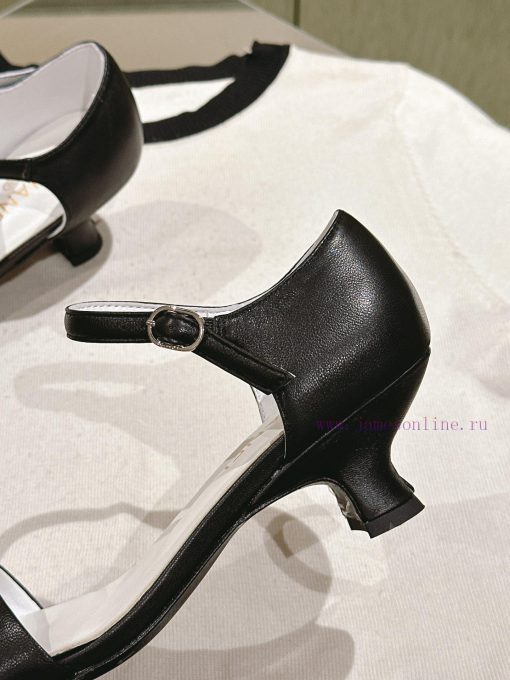 | ²⁰²4 𝐬𝐬  🤍🤎𝐂𝐡 * 𝐧𝐞𝐥 Chanel Hot selling Genuine Silk One Belt SandalsThe upper of the sh36mm811z - Image 6