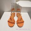 Christian Louboutin CL diagonal strap rivet flat sandalsFull original one-to-one mold customksnb9d19