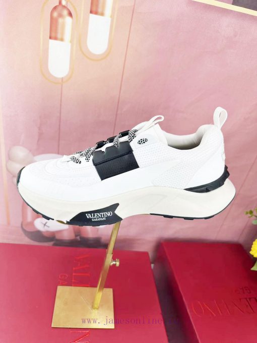 VALENTINONew True Act sneakers with comfortable mesh fabric for smooth contours and full grih2v5bjts - Image 8