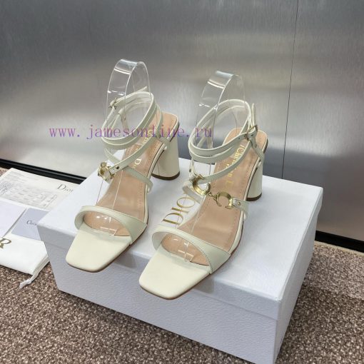 Dior DIOR 2024 Spring/Summer New High End Collection C'est Thick Heel Square Head Women's Sh7ppz09oe - Image 3