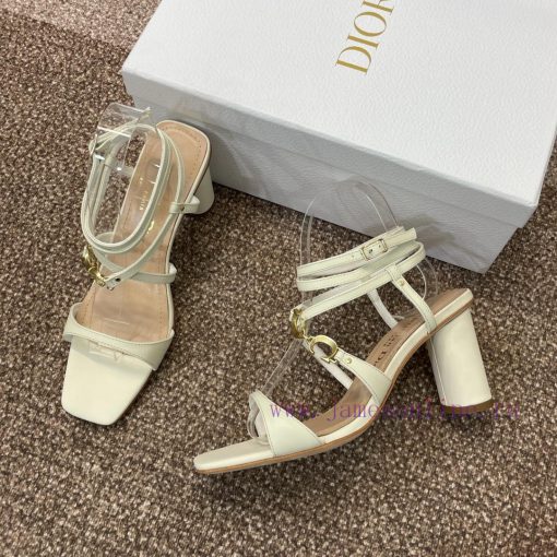 Dior DIOR 2024 Spring/Summer New High End Collection C'est Thick Heel Square Head Women's Sh7ppz09oe - Image 8