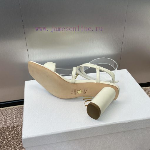 Dior DIOR 2024 Spring/Summer New High End Collection C'est Thick Heel Square Head Women's Sh7ppz09oe - Image 9