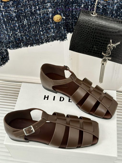 HIDEMI24S spring and summer woven hollow retro styleRoman sandalsSandals that become popularik3e4por - Image 4