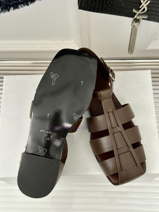 HIDEMI24S spring and summer woven hollow retro styleRoman sandalsSandals that become popularik3e4por - Image 10