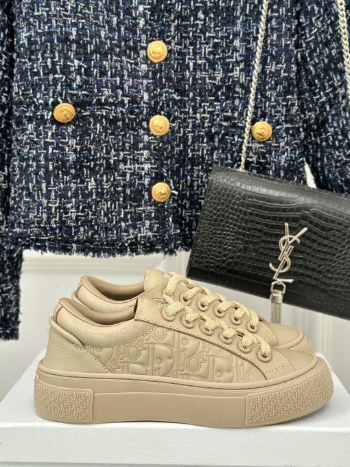 Full leather 360Dior/Dior CD Classic Thick soled Casual Shoes Sports ShoesThe short girl's flz5areo8 - Image 2