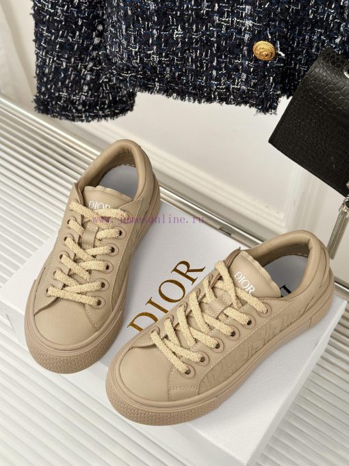 Full leather 360Dior/Dior CD Classic Thick soled Casual Shoes Sports ShoesThe short girl's flz5areo8 - Image 3