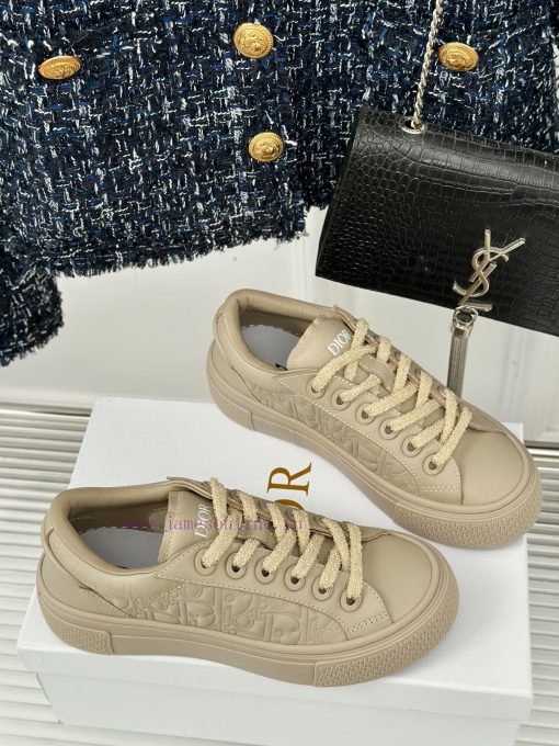 Full leather 360Dior/Dior CD Classic Thick soled Casual Shoes Sports ShoesThe short girl's flz5areo8 - Image 4