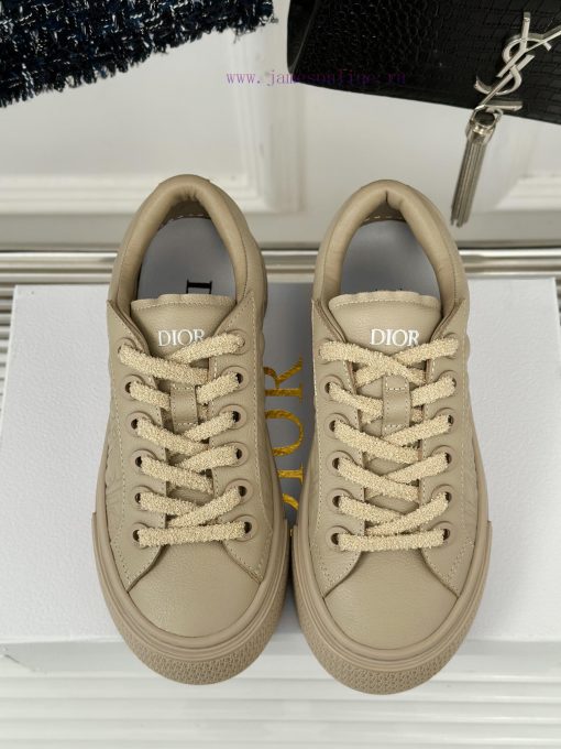 Full leather 360Dior/Dior CD Classic Thick soled Casual Shoes Sports ShoesThe short girl's flz5areo8 - Image 5