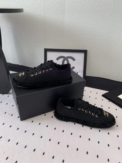 Chanel's new fringed canvas shoes are top-notch and can add fashionable temperament to vario14txcagj - Image 5