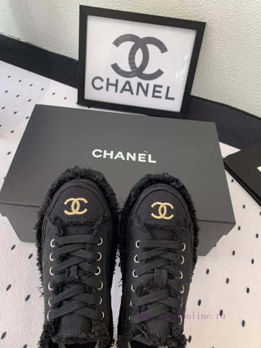 Chanel's new fringed canvas shoes are top-notch and can add fashionable temperament to vario14txcagj - Image 9