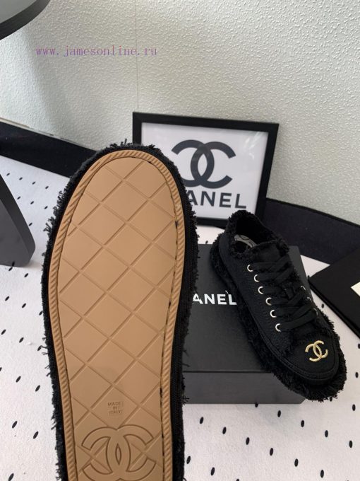 Chanel's new fringed canvas shoes are top-notch and can add fashionable temperament to vario14txcagj - Image 10