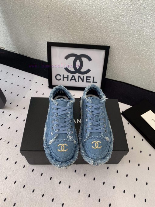 Chanel's new fringed canvas shoes are top-notch and can add fashionable temperament to varioh5glijj6 - Image 2