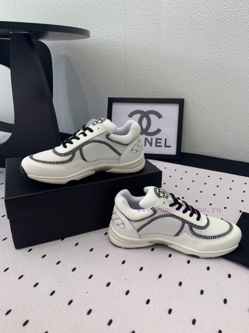 Chanel's new panda sports shoes, top of the line original version, purchased and developed fyfmcsly1 - Image 8