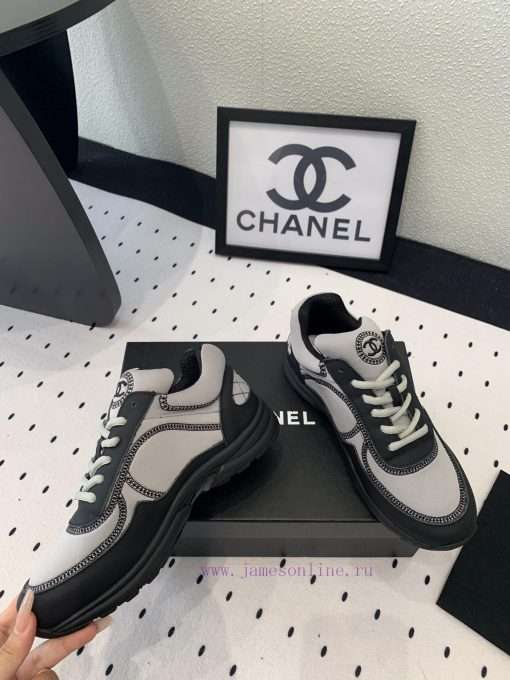 Chanel's new panda sports shoes, top of the line original version, purchased and developed f2n4u9nrb - Image 5