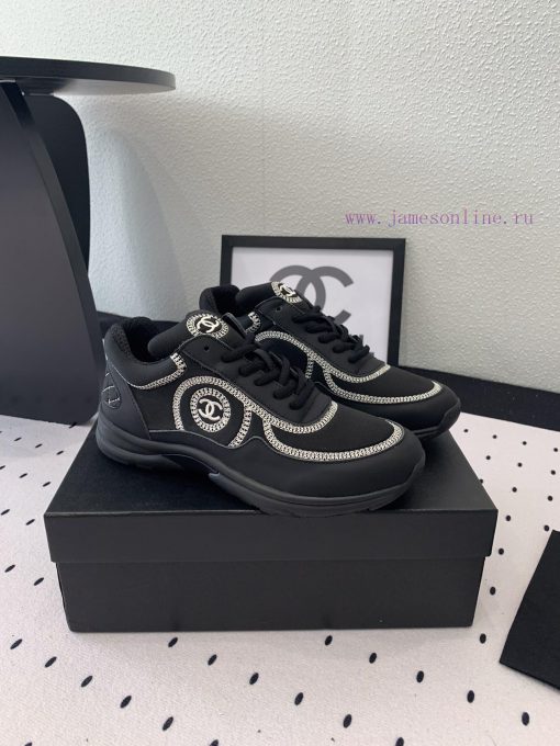 Chanel's new panda sports shoes, top of the line original version, purchased and developed fvpkh2z2d - Image 6