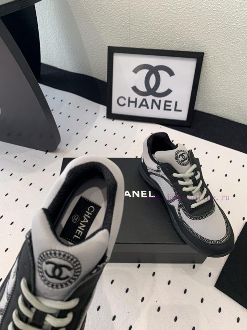 Chanel's new panda sports shoes, top of the line original version, purchased and developed f2n4u9nrb - Image 6