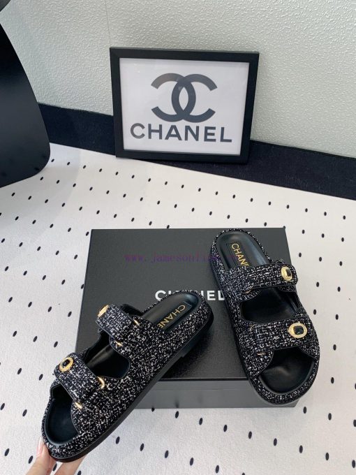 Chanel's new half drag beach shoes are top-notch, simple, versatile and versatile tools. Orim129e3u0 - Image 3