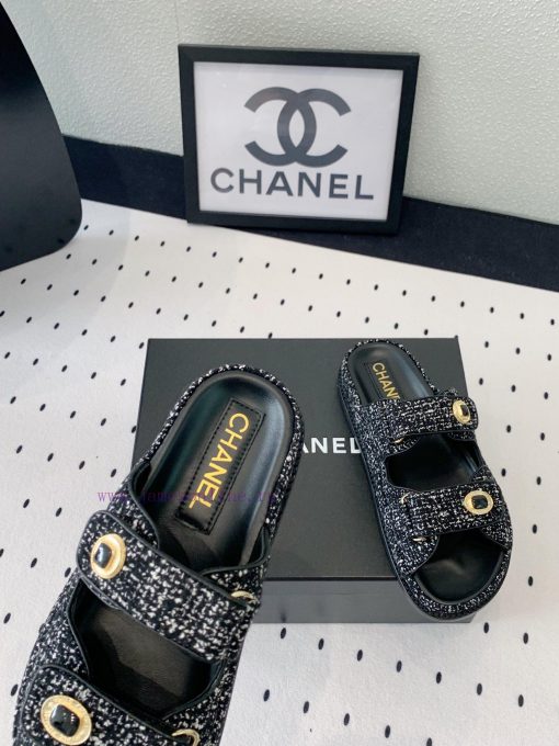 Chanel's new half drag beach shoes are top-notch, simple, versatile and versatile tools. Orim129e3u0 - Image 4