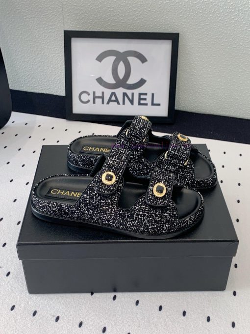 Chanel's new half drag beach shoes are top-notch, simple, versatile and versatile tools. Orim129e3u0 - Image 8