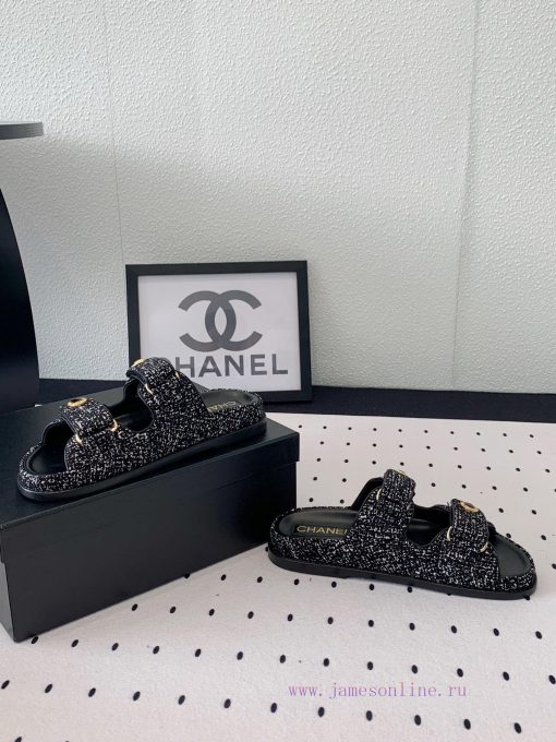 Chanel's new half drag beach shoes are top-notch, simple, versatile and versatile tools. Orim129e3u0 - Image 9