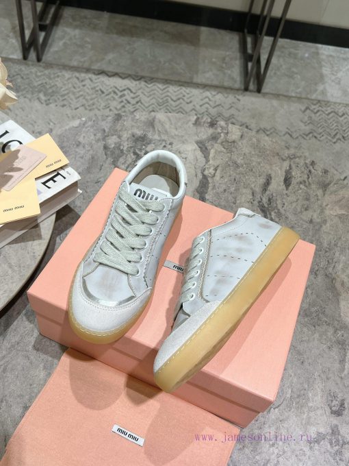 MIUMIU New American Retro German Training Shoes~A must-have for popular German training shoe2k59mu9h - Image 6