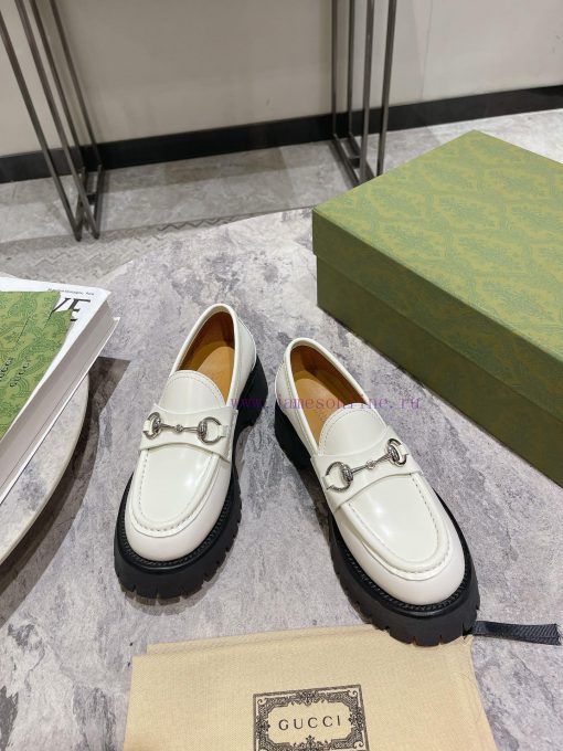 .gucc …i fw24 new arrival～G's classic thick soled height increasing loafers new productThe lcnub4ok8 - Image 3