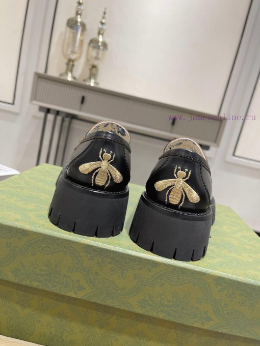 .gucc …i fw24 new arrival～G's classic thick soled height increasing loafers new productThe larsd8asv - Image 4