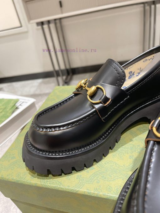 .gucc …i fw24 new arrival～G's classic thick soled height increasing loafers new productThe larsd8asv - Image 9
