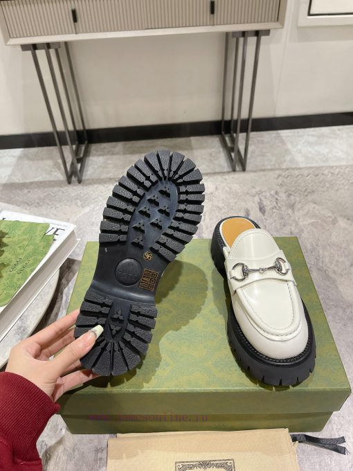 .gucc …i fw24 new arrival～G Home Classic Thick Bottom Height Increasing Lefu Slippers New Prlu6stezl - Image 10