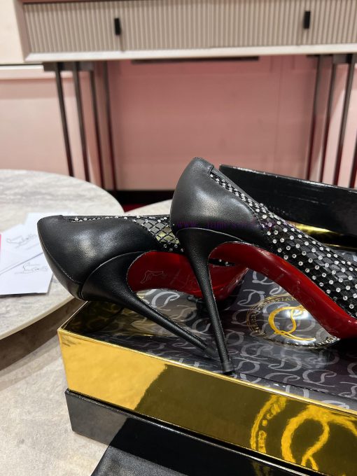 ∙ Mesh full of diamonds ∙ ꫛꫀ w ︎ ️Maison Christian Louboutin is made of white mesh, with an xbw4ieh5 - Image 8