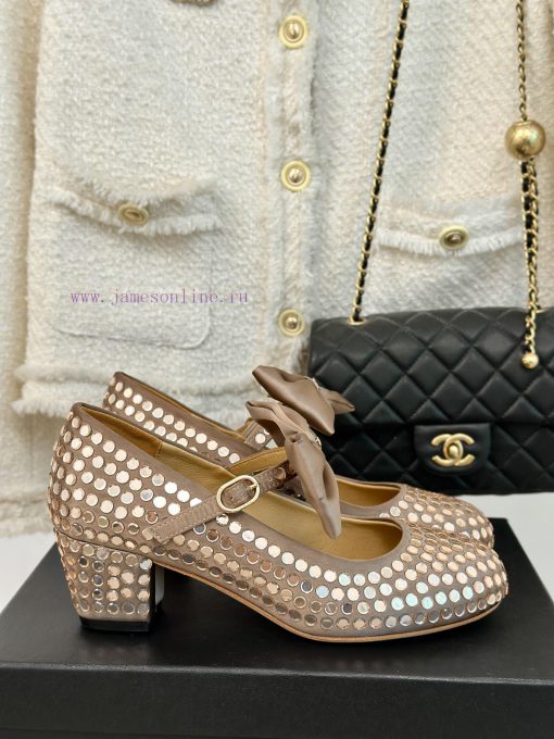 Chanel | Chanel 24P Autumn/Winter New Product ShowBow Water Diamond Mary Jane ShoesThe Most altpcjrc