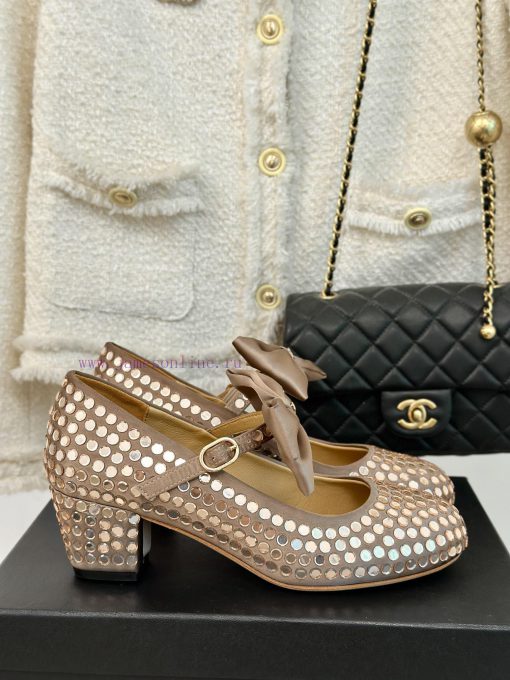 Chanel | Chanel 24P Autumn/Winter New Product ShowBow Water Diamond Mary Jane ShoesThe Most altpcjrc - Image 2
