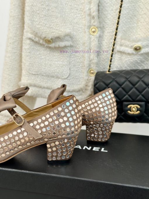 Chanel | Chanel 24P Autumn/Winter New Product ShowBow Water Diamond Mary Jane ShoesThe Most altpcjrc - Image 7