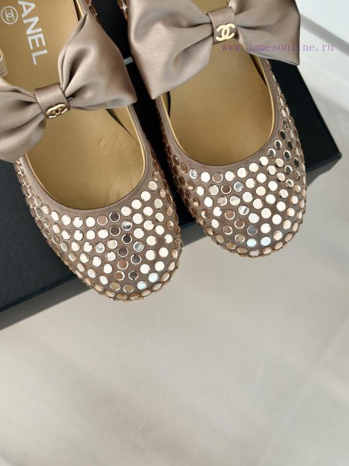 Chanel | Chanel 24P Autumn/Winter New Product ShowBow Water Diamond Mary Jane ShoesThe Most altpcjrc - Image 8