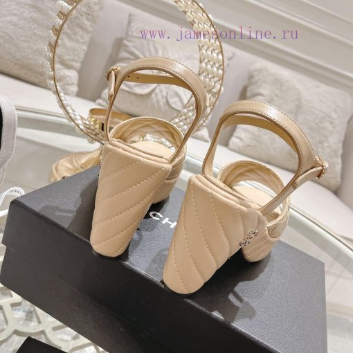 Chanel | Chanel 2024 SummerThe color of this season's sandals is due to the beautiful hardwakz1ovp5d - Image 8