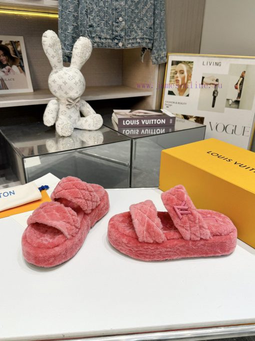 Complete set of high-end gift box packagingLoui& Vuitto& 2024Flat bottomed sandals 🦋 ️Detail952sn12h - Image 2